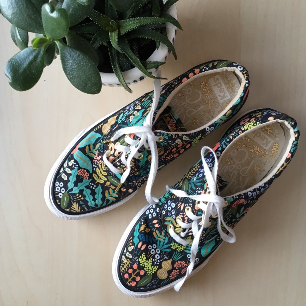 Keds X Rifle Paper Co. Anchor Lourdes Sneakers